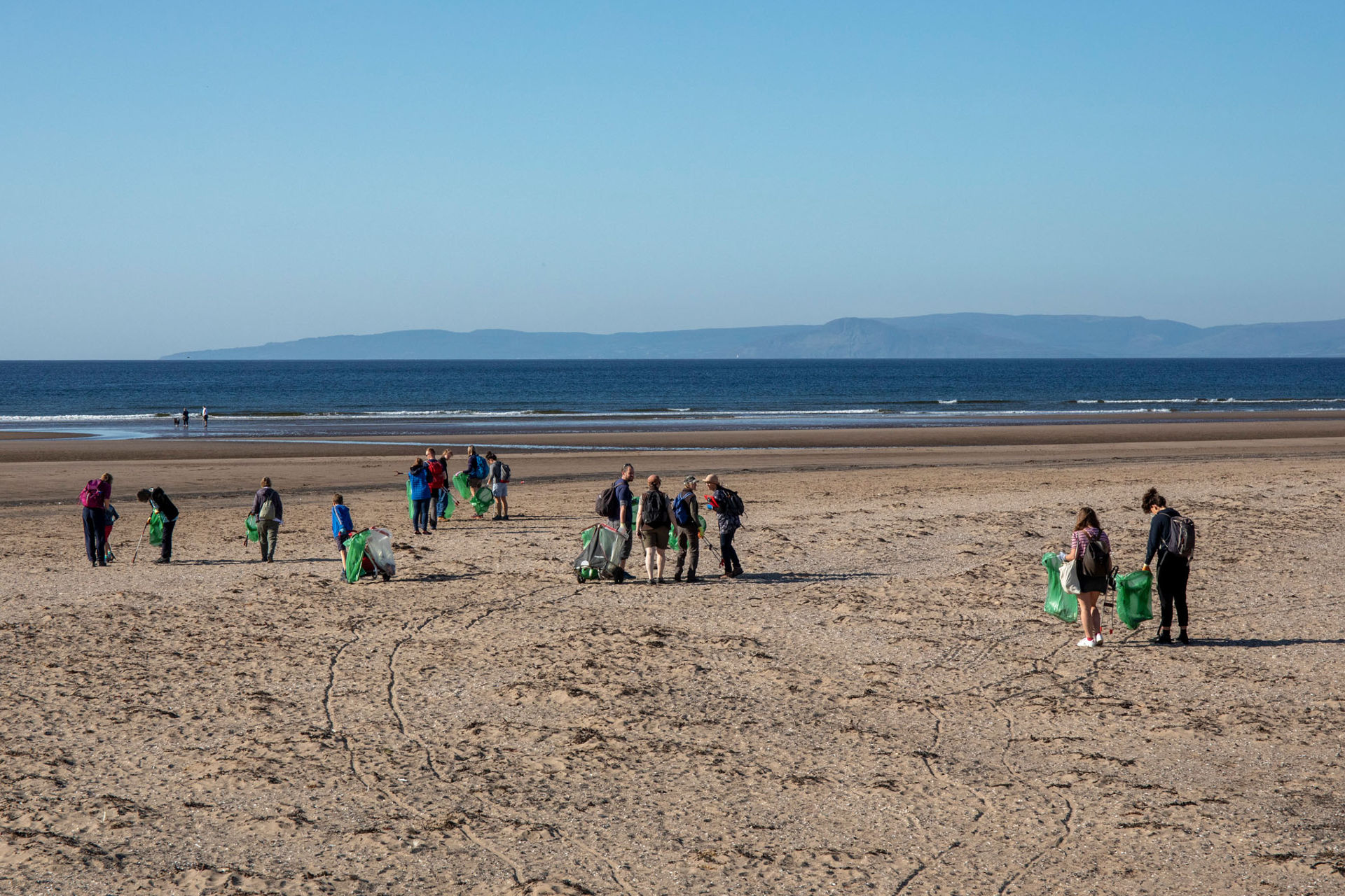 Conservation volunteers at MCS beach clean 2019_Stevenston