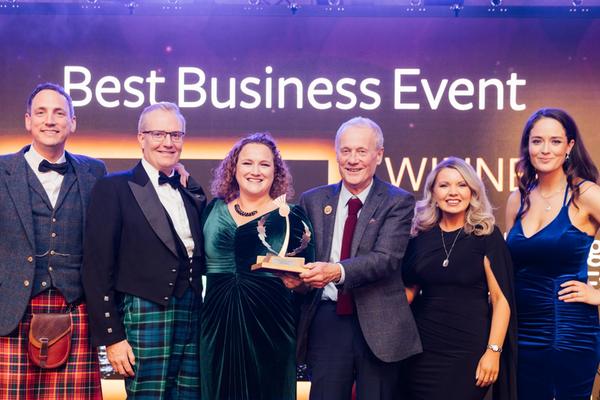 Best Business Event Award at Scottish Thistle Awards 2023